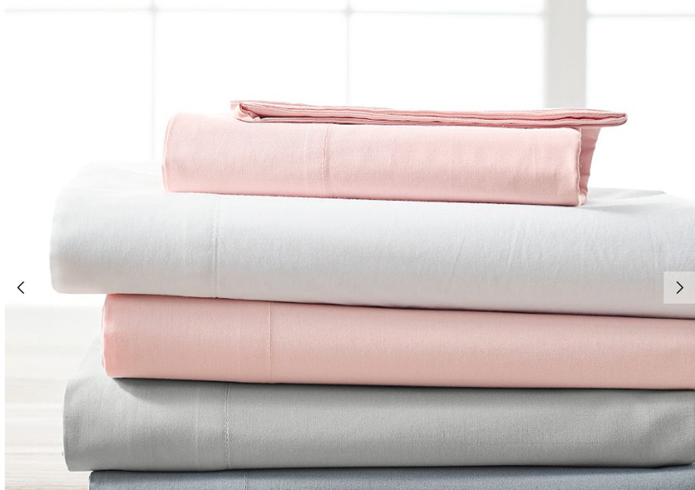 Pottery Barn WHITE Classic Organic Sheets - Twin XL - Dorm - FITTED + Flat Sheet